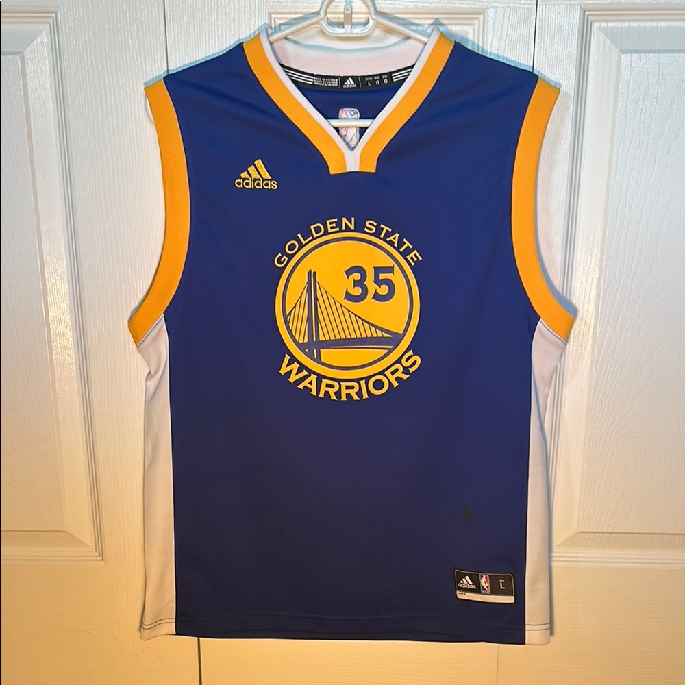 Adidas Golden State Warriors Jersey - Blue and Yellow